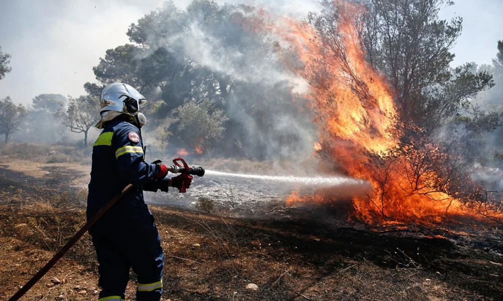 Πυροσβεστική: 25 οι πυρκαγιές το τελευταίο 24ωρο